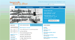 Desktop Screenshot of bargersvillechristians.com